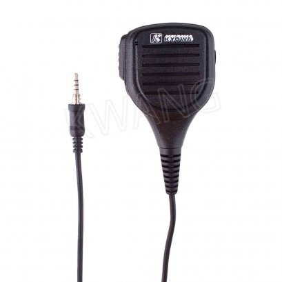 KYOWA ไมค์มือถือ ใช้สำหรับวิทยุสื่อสาร VX-7 สีดำ